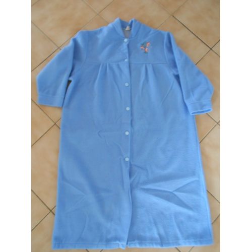 Robe De Chambre Taille 52 Bleu
