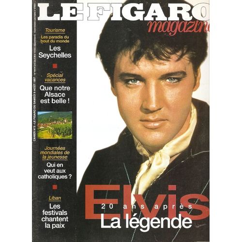 Rostropovitch 2p/ Dee Dee Bridgewater 2p/ Elvis Presley 8p/ Tomi Ungerer 4p/ Les Fréres Schlumpf 6p/ Les Seychelles 6p/ Emmanuelle Laborit 1p/ 16479