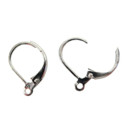 Boucles D'oreilles Dormeuses Argenté 1 Paire - Graine Créative