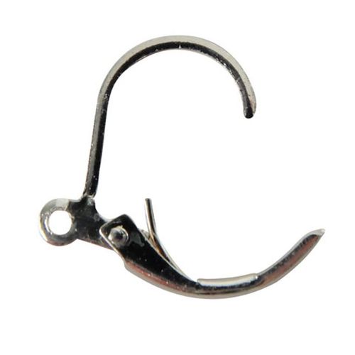 Boucles D'oreilles Dormeuses Vieil Argent 1 Paire - Graine Créative