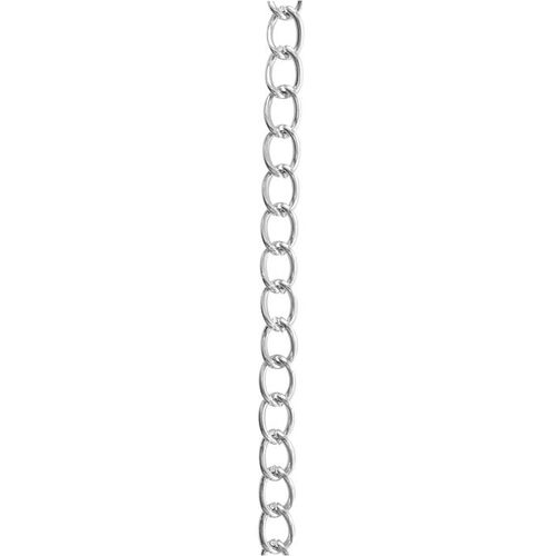 Chaîne Maille Jaseron Ø6,4mm Argent Au Mètre