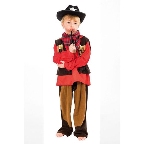 Costume De Cow Boy - Taille 116cm