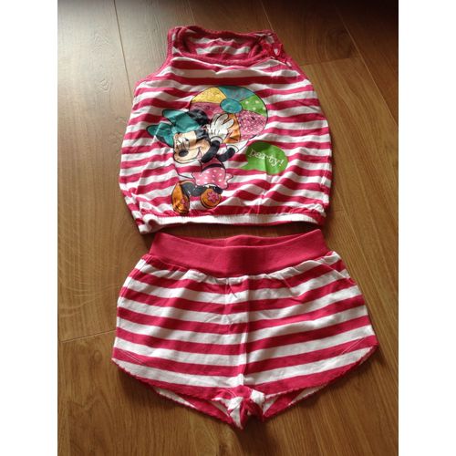 Ensemble Short Et Débardeur Disney 3 Ans