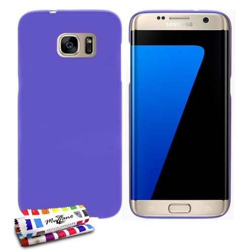 Coque Case Rigide Samsung Galaxy S7 Edge Violet " Pearls " Ultra-Slim (B26)