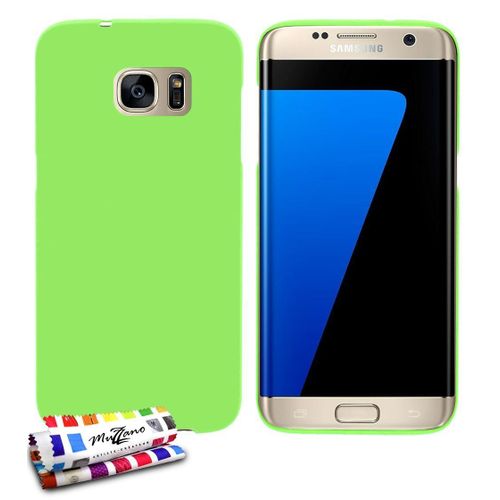 Coque Case Rigide Samsung Galaxy S7 Edge Vert " Pearls " Ultra-Slim (B26)