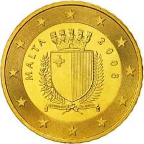 Malte Pièce De 50 Cts D'euro 2008