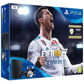 Sony Playstation 4 Slim 1 To + Fifa 18