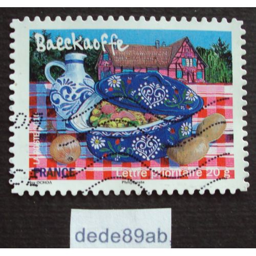 France.. Série "Les Saveurs De Nos Régions" Le Baeckaoffe - Alsace . Oblitéré Used Stamp.