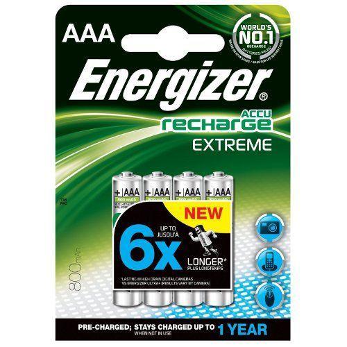 Energizer Micro (AAA)-batterie rechargeable NiMH Extreme HR03 800 mAh 1.2 V 1 St.