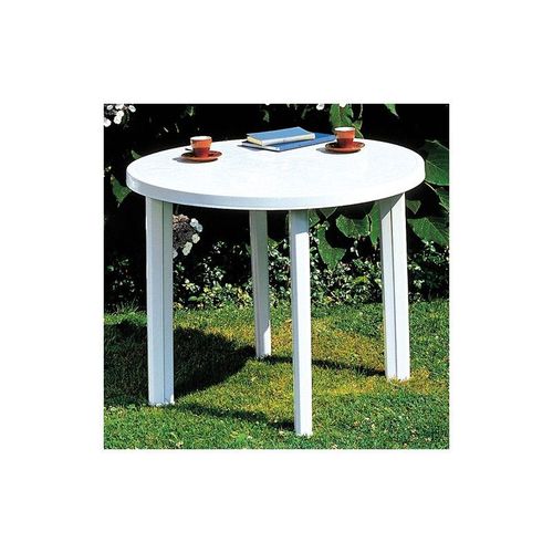 Fun Star 506010 Table En Plastique 90 Cm Blanc