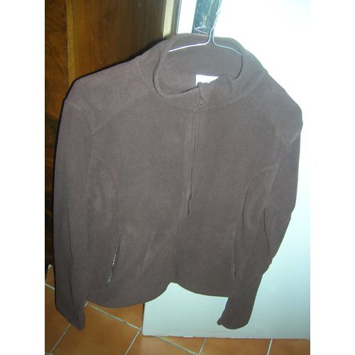 Veste Sport Way Polaire Polyester 16 Ans Marron