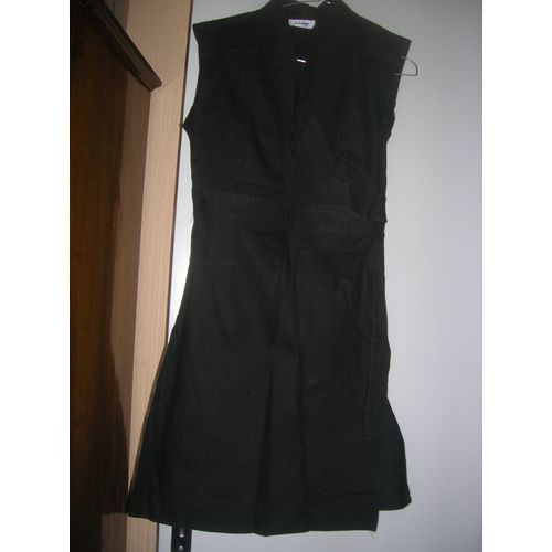 Robe Etam Portefeuille Coton 38 Noir
