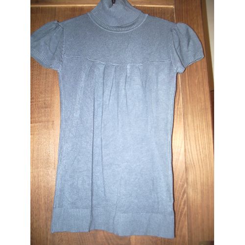 T-Shirt À Col Roulé Marque By Laetitia Taille 36 Bleu