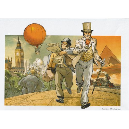 Illustration Bd De Fred Vignaux.