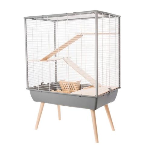 Cage Neo Cosy Grands Rongeurs Gris
