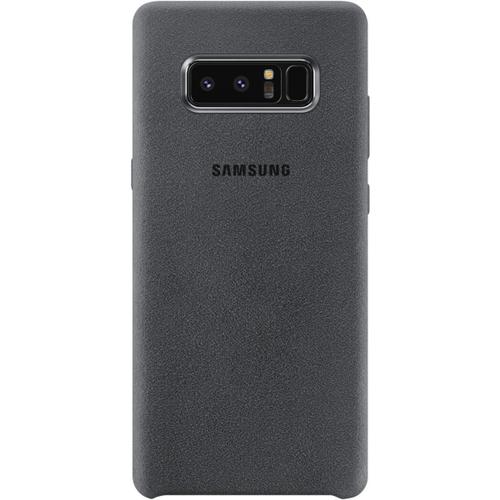 Samsung Alcantara Cover Ef-Xn950 - Coque De Protection Pour Téléphone Portable - Alcantara - Gris Foncé - Pour Galaxy Note8
