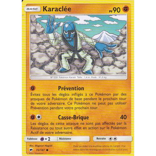 Carte Pokémon - Karaclée - 72/147 - Ombres Ardentes