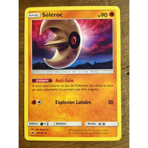 Carte Pokémon - Séléroc - 68/147 - Ombres Ardentes