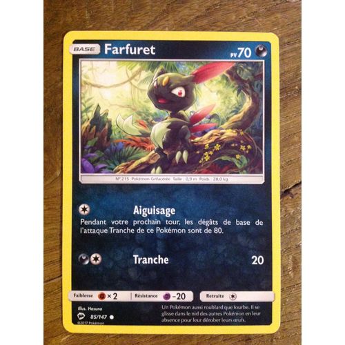 Carte Pokémon - Farfuret - 85/147 - Ombres Ardentes
