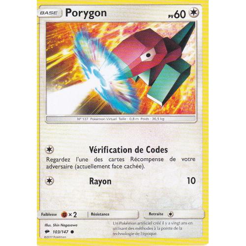 Carte Pokémon - Porygon - 103/147 - Ombres Ardentes