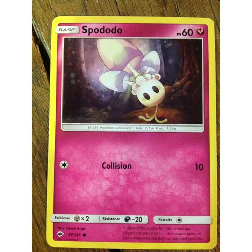 Carte Pokémon - Spododo - 97/147 - Ombres Ardentes