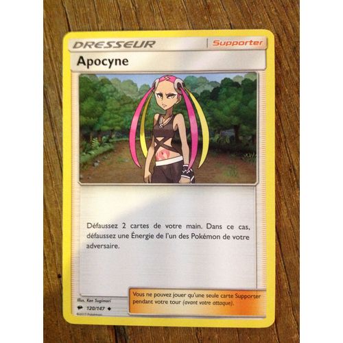 Carte Dresseur Pokémon - Apocyne - 120/147 - Ombres Ardentes
