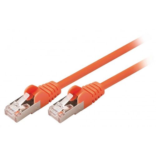 Valueline - Câble réseau - RJ-45 (M) pour RJ-45 (M) - 50 cm - SF/UTP - CAT 5e - orange