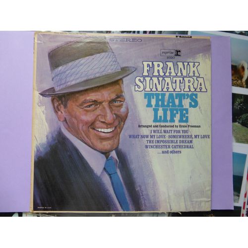 Frank Sinatra That's Life 33t Vinyle Reprise Usa Fs 1020