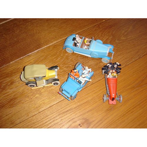 Lot Voitures Tintin