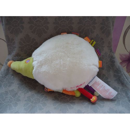 Hérisson Blanc En Peluche Drôle De Bébête 28 Cm Vertbaudet