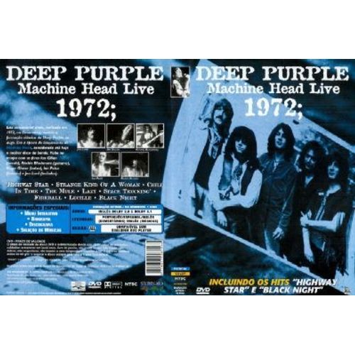 Deep Purple - Machine Head Live 1972 - Edition Brésil