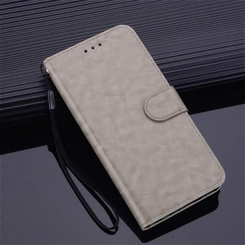 Coque Portefeuille À Rabat En Cuir Étui Pour Huawei Honor 10i 10i