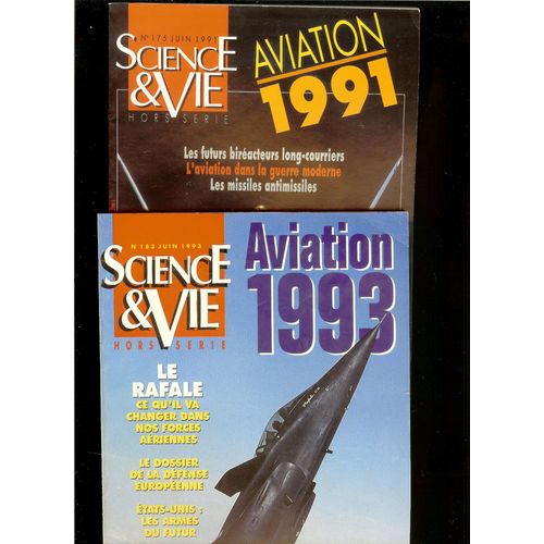 Sience Et Vie Hors-Série 173/1991 & 183/1993