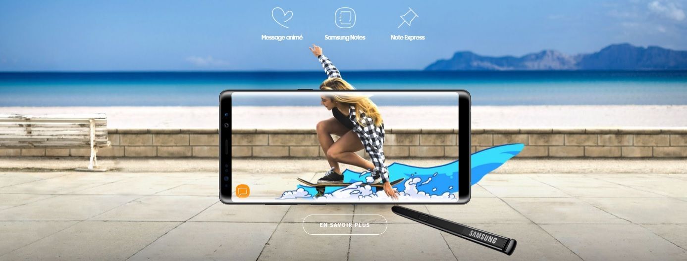 Samsung Galaxy Note8 DUOS 64 Go Noir Carbone_image_5|Rakuten