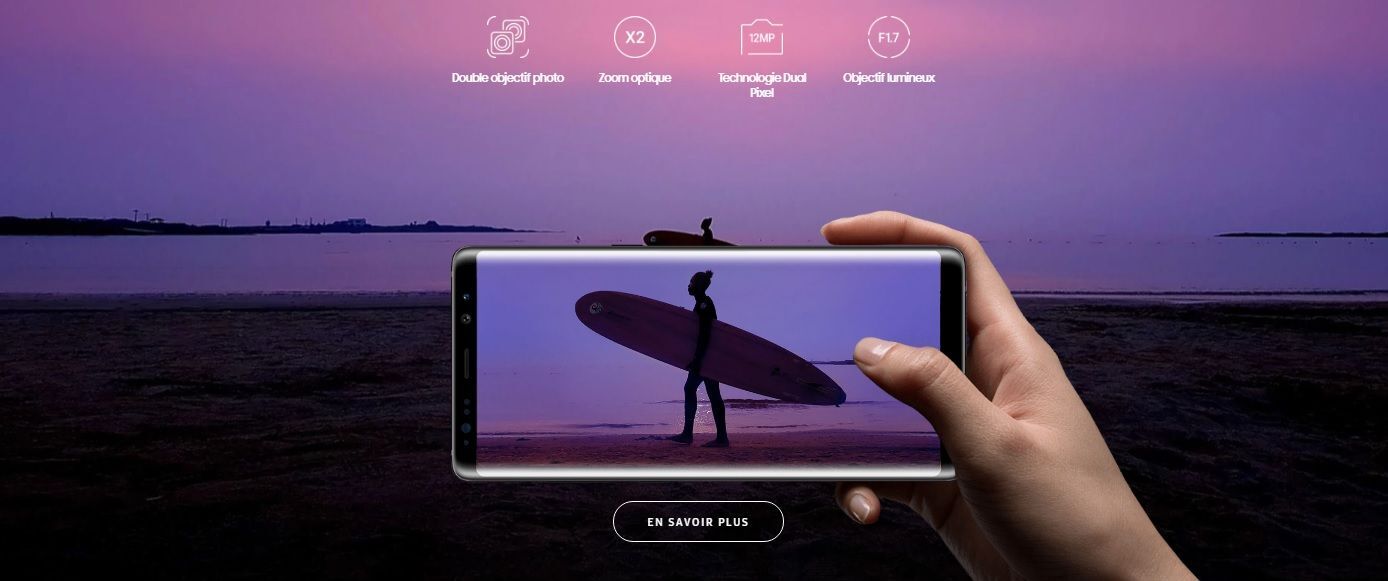 Samsung Galaxy Note8 DUOS 64 Go Noir Carbone_image_6|Rakuten