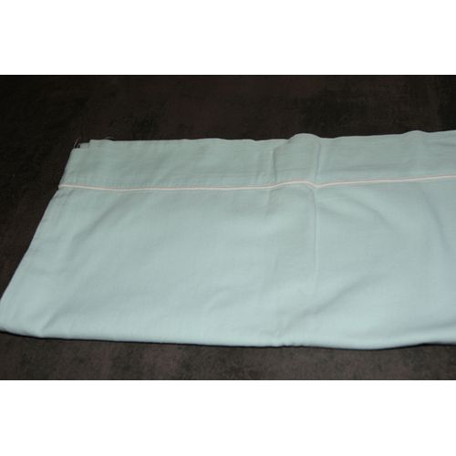 Taie Traversin Verte 1 Place 45*120 Cm 100% Coton