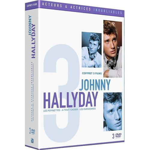 Inoubliable Johnny Hallyday - Coffret : Les Poneyttes + À Tout Casser + Les Parisiennes - Pack