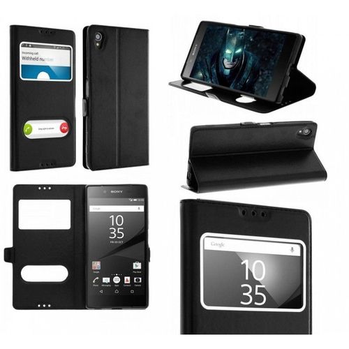 Etui Housse Coque Pochette Intérieur Silicone Noir Pour Sony Xperia L1
