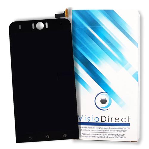 Visiodirect® Ecran Complet Pour Asus Zenfone 2 Laser Ze551kl Noir Téléphone Portable Vitre Tactile + Écran Lcd