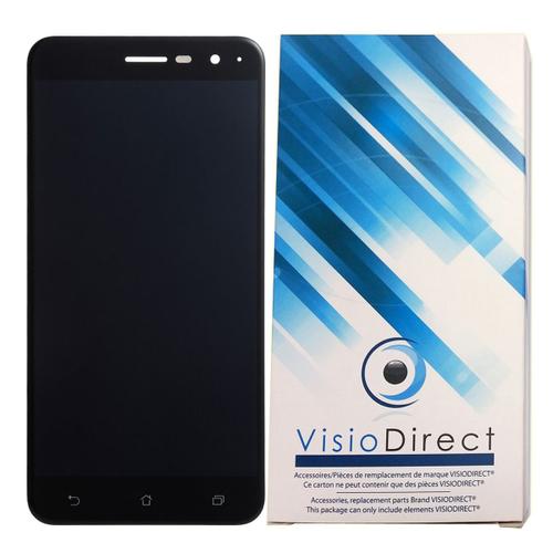 Visiodirect® Ecran Complet Pour Asus Zenfone 3 Ze520kl Z017d 5.2" Noir Téléphone Portable Vitre Tactile + Écran Lcd