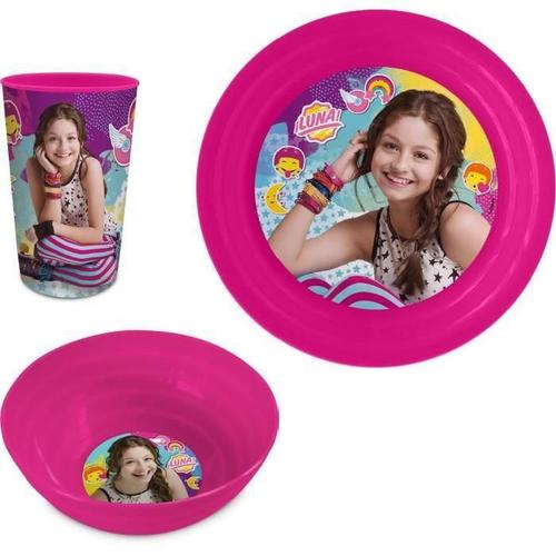 Soy Luna Set Déjeuner Plastique 3 Pieces