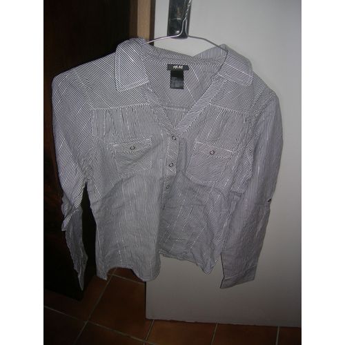 Chemisier H&m Manches Longues Coton 12 Ans Multicolore