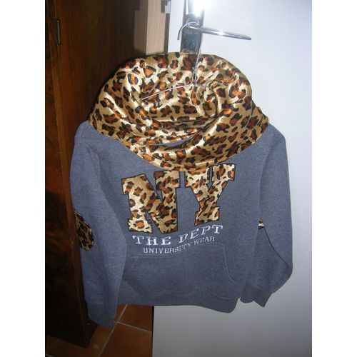 Ensemble Vêtement Jogging Fashion Col Montant Manches Longues Polyester 12 Ans Multicolore