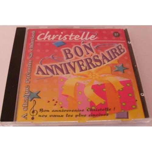 Bon Anniversaire Christelle Cd Rakuten