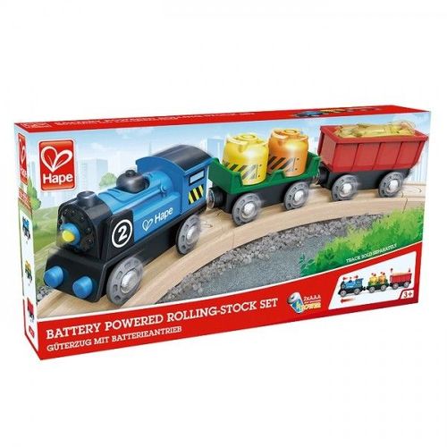 Train De Marchandises A Piles
