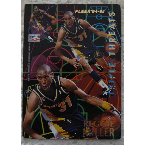 Blaylock/Miller - Fleer 94-95 - Triple Threats