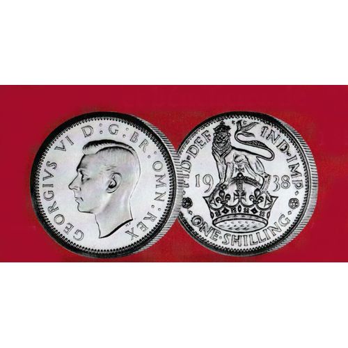 1 Shilling Argent Georges Vi Grande Bretagne