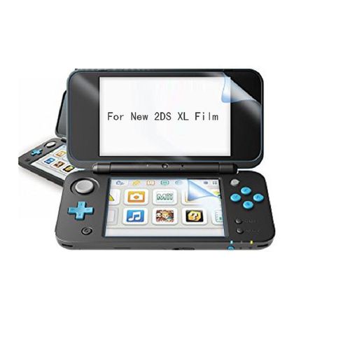 Film De Protection Écran (Screen Protector) + Chiffon Pour Nintendo New 2 Ds Xl (New 2ds Ll)