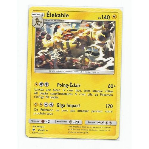 Élekable 43/147 Soleil Et Lune Ombres Ardentes