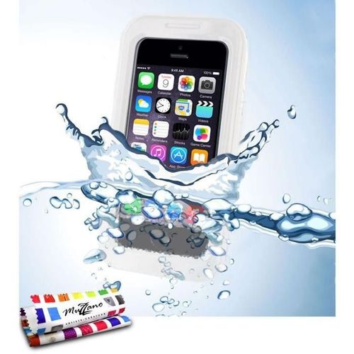 Etui Étanche Rigide Aquaproof Iphone 4 4s Blanc Protection Waterproof (B41)